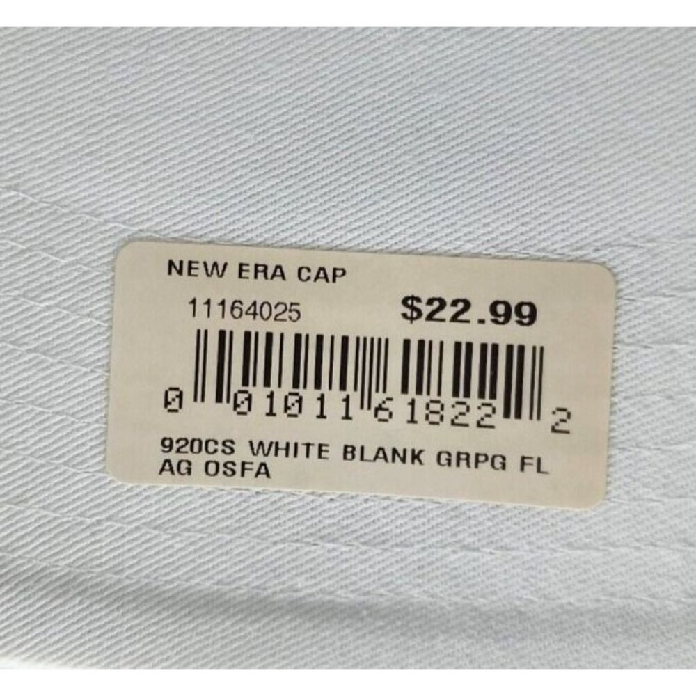 Florida's Natural Charity Golf Classic ICEE White Cap Hat New Era 9Twenty‎ OSFM - Picture 7 of 8